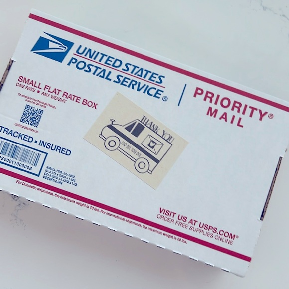 4x2.8” USPS Appreciation TY Stix - Picture 2 of 2